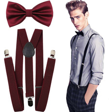 suspenders, butterfly, Fashion Accessory, wineredbowtie