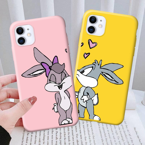 Couple Cute Cartoon Soft Cell Phone Case for iPhone 11 Pro Max Cover  Samsung Galaxy A70 A50 S10 Plus A40 A30 S8 S9 S10 S7 A6 J8 J4 A8 J6 A7 2018