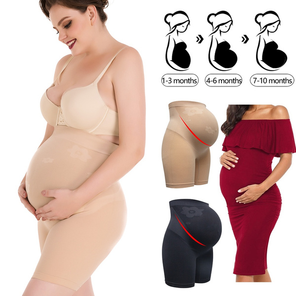 Maternity Shapewear Under Dress Support Panty Pregnancy Thigh