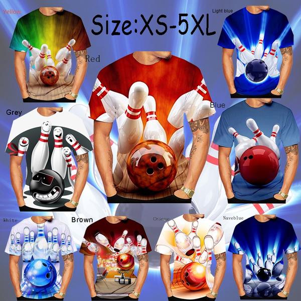 Personalized Name Bowling Shirts For Men And Women 3D, Bowling Shirts For Team Bowling, Bowling Shirts Gift (Teal, 2XL