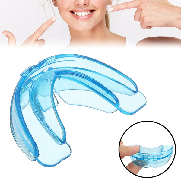 New Silicone Mouth Guard Bruxism Splint Night Teeth Tooth Grinding