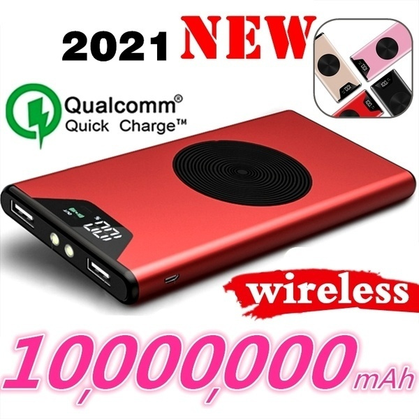 New Wireless Power Bank Mah Large Capacity Portable Charger For Iphone X 8 8 Plus Samsung Galaxy S6 7 8 And More Wish New Wireless Power Bank Mah Large Capacity Portable Charger For Iphone X 8 8 Plus Samsung Galaxy S6 7 8 And More Wish