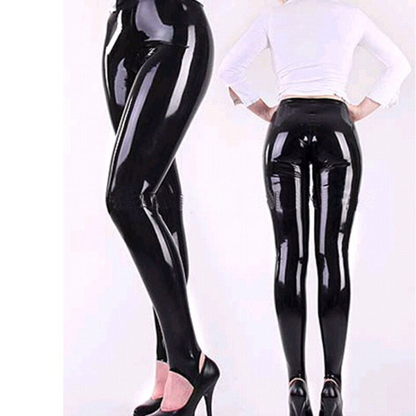  Female Latex Rubber Trousers Pants for Women with Two Condoms  Unique (XXS) : Clothing, Shoes & Jewelry