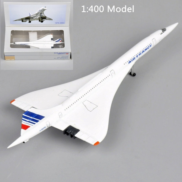 Air France 1976-2003 Concorde Aircraft Model Diecast Airplane Toy Collect 