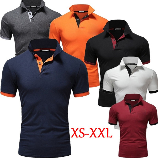 Lapel T-Shirt Business Casual T-Shirt 