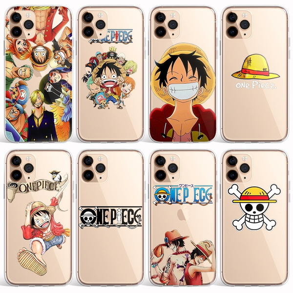 Coque One Piece Luffy Ace imprimée pour IPhone 11 Pro Max IPhone 8 7 6S Plus X XS MAX 5S SE XR Samsung Galaxy S4 S5 S6 Edge S7 Edge S8 Plus S9 Plus ...