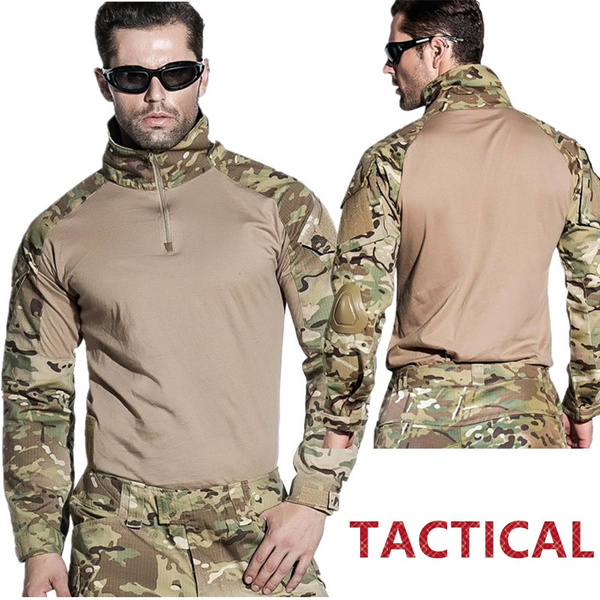 Tactical Gear Camouflage Outdoors Shirt 