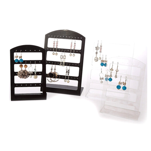 FANASSYY Earring Display Earring Holder Stands Clear Stud Earrings Organizer  for Hanging Earrings Jewelry Organizer Girls Women (Pack of 1) (Pattern 1)  : Amazon.in: Jewellery