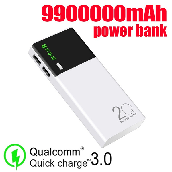 990,0000mAh Portable Charger Power Bank Large Capacity Power Bank with 2.1A Output, External Battery Pack for IPhone, IPad & Samsung Galaxy & More | ...