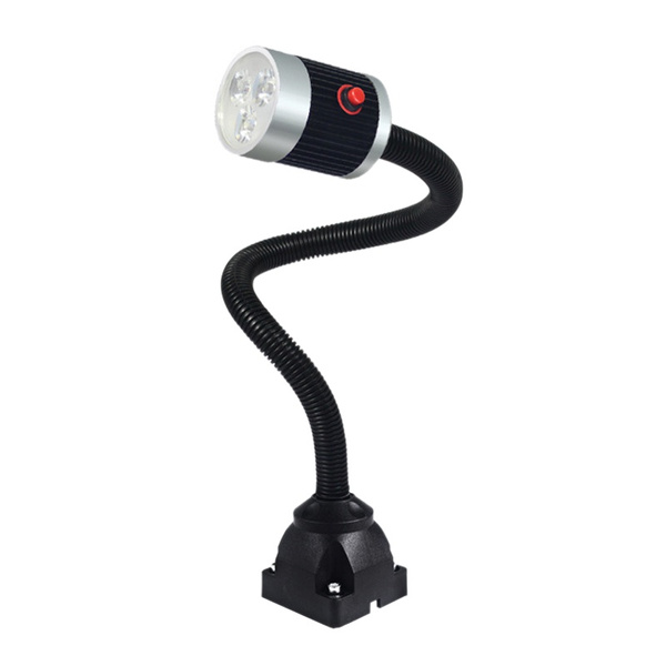 220V 9W Led máquina de trabajo lámpara 50Cm cuello de cisne Industrial 220V 9W Led máquina de trabajo lámpara 50Cm cuello de cisne Industrial
