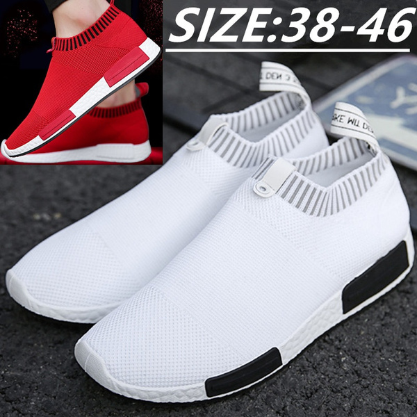 New Fashion Mens Light Weight Comfortable Running Shoes For Man Casual  Sport Slip on Sock Shoes | Wish