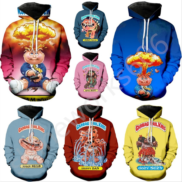 Details about Garbage Pail Kids 3D Print Hoodies Men Women Casual Pullovers Sweatshirts Tops