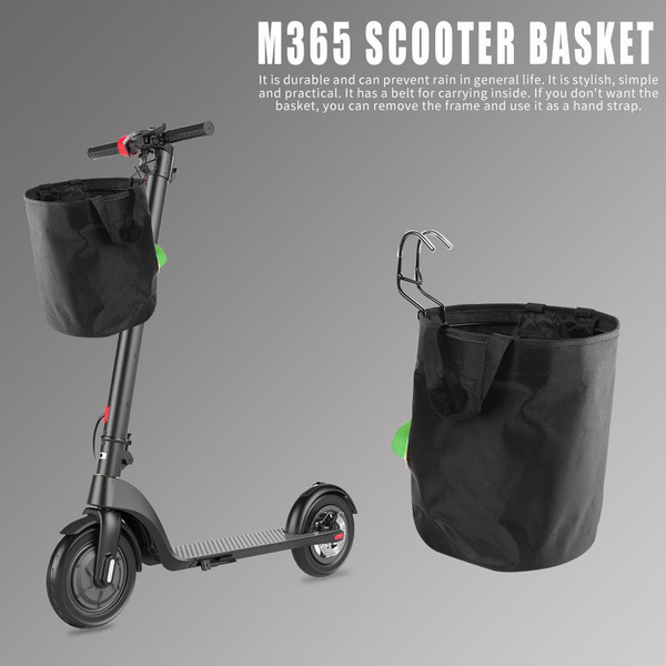 Bike Solid Color Handlebar Bag Basket for M365 Ninebot ES1ES4 Electric