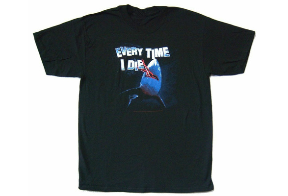 Every Time I Die Jaws Shark of Death T Shirt | Wish