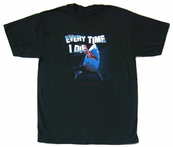 Every Time I Die Jaws Shark of Death T Shirt | Wish