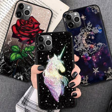 case, Flowers, Iphone 4, unicorn