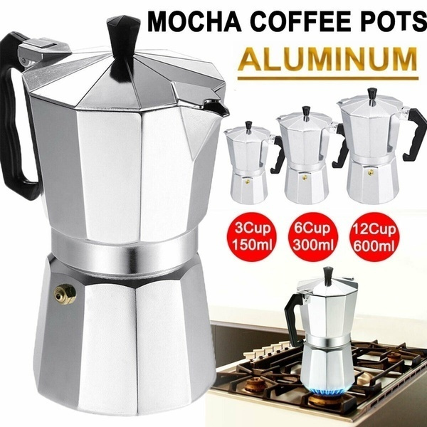 3 cup aluminum cafetera espresso coffee