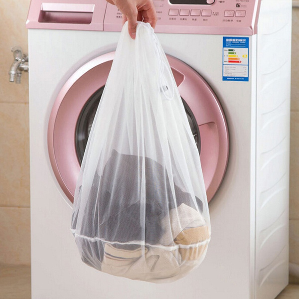 Washing Machine Used Mesh Net Bags Laundry Bag Large Thickened Wash Bags Useful# 