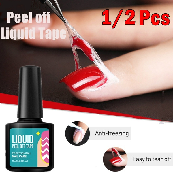 Liquid Latex Peel Off Tape Cuticle Guard Skin Barrier 15ml White - The  Mehendi Lounge, Mauritius
