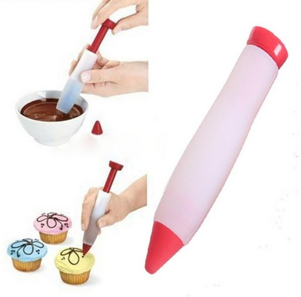 Silicone Decorating Cake Writing Pen Piping Icing Baking Tool Esg14402 -  China Decorating Pen and Cake Decorating Pen price | Made-in-China.com