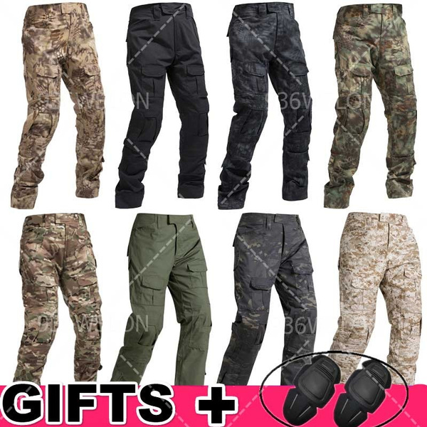 Woodland Tactical Cargo Pants Men 