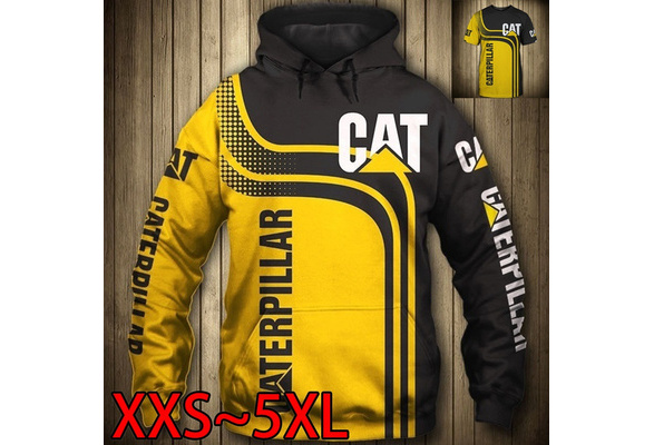 2020 New Fashion Men s Women s 3D Print Caterpillar CAT Logo