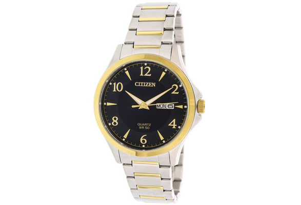 Citizen Men's Aq Mid Gents BF2005-54L Blue Stainless-Steel Japanese Quartz  Dress Watch | Wish