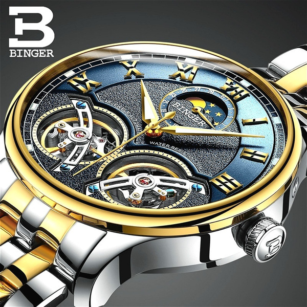 Double tourbillon switzerland watches binger sale