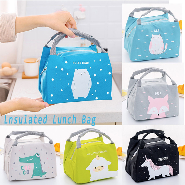 SHAUN THE SHEEP CHILDREN'S THERMAL INSULATED COOL LUNCH BAG SCHOOL SANDWICH BOX 