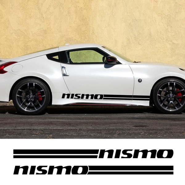 2pcs For Nissan Guke 370z Gt R Patrol Micra Nismo Car Side Body Stickers Auto Vinyl Film Decal Automobile Car Tuning Accessories Wish