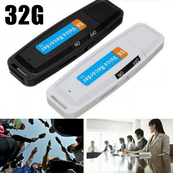 Details about   Flash Drive 32G Voice Audio Recorder Dictaphone USB Flash Drive Sound Record 