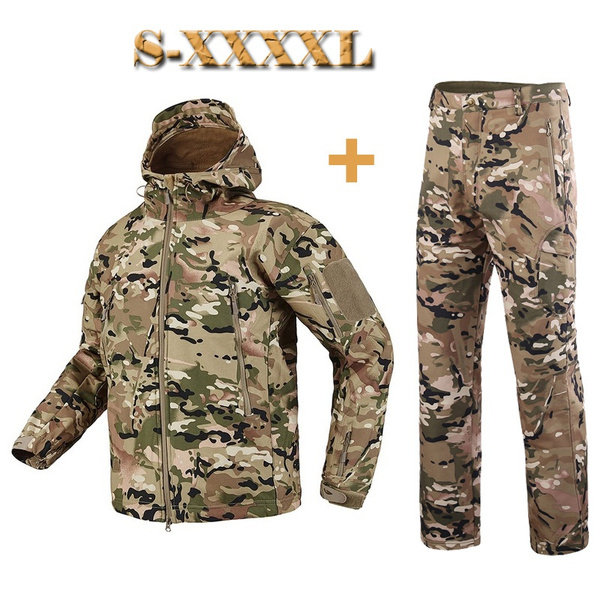 Camouflage Military Uniform Soft Shell 