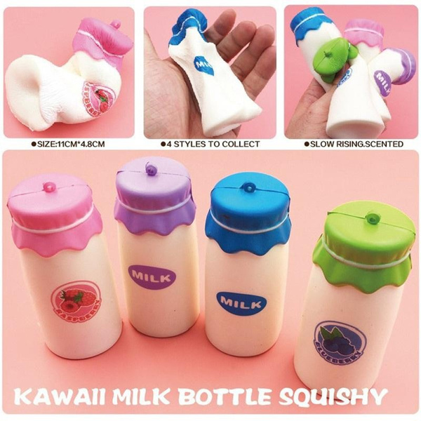 Milk Bottle Squishy Toy Slow Rebound Decompression Photography Prop | Wish