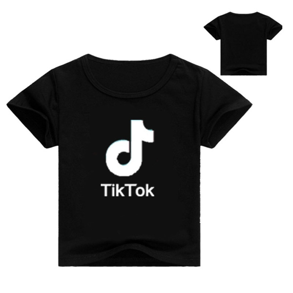 tik tok white shirt