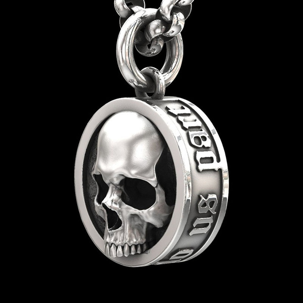 Stainless steel store skull jewelry