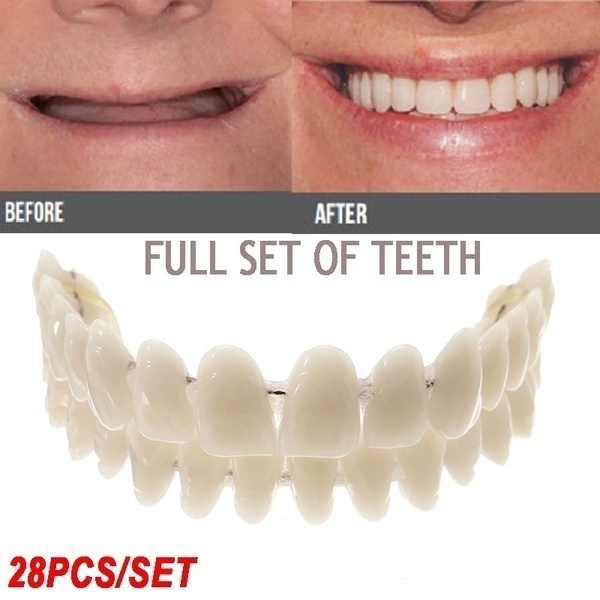 Acrylic Denture Resin Denture 28 Teeth/Set Dentalsupplie Dentalcare Dentistry 