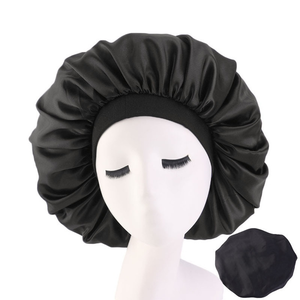 Beauty print Satin Silk Bonnet Sleep 