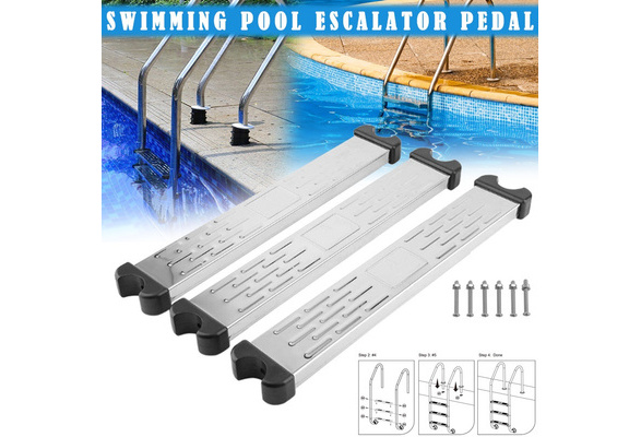 1pcs 50 cm Stainless Swimming Pool Rung Ladder Pedal Replacement Stair Anti