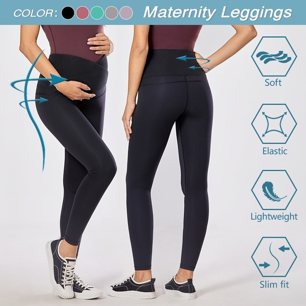 Women's Leggings  Seamless - High-Waisted - Maternity - Yoga