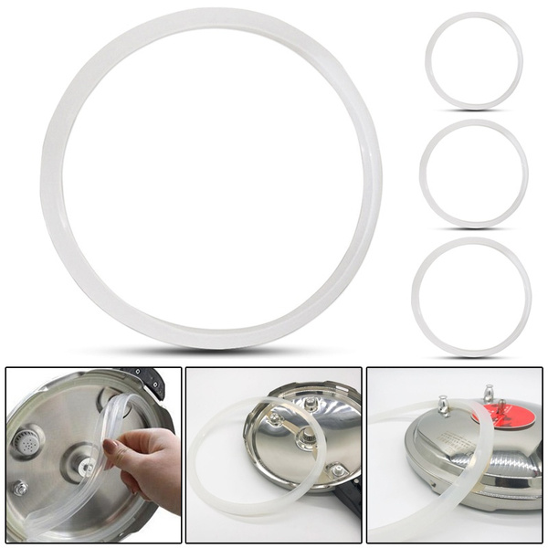 Amazon.com: Power Pressure Cooker Sealing Ring Clear Color Multi-Cooker  Rubber Gaskets for Many 5 Liter 6 Liter 5 Quart and 6 Quart Models, 2 Sets  : Home & Kitchen