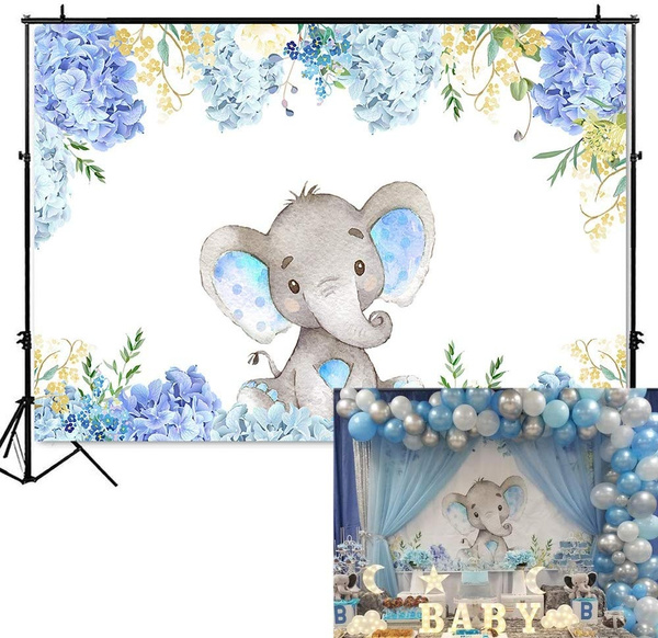 elephant party banner