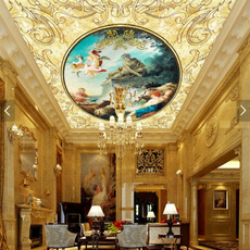 living, ceiling, Oil, room