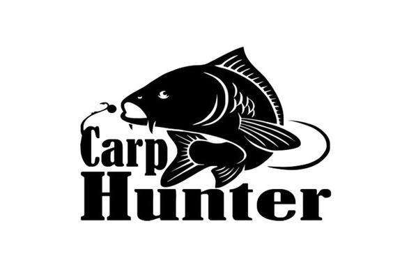 show original title Details about   Car Stickers Carp Hunter Fishing Carp fz1300 