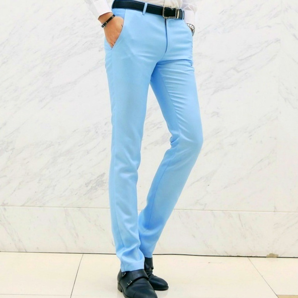 Buy Cotton Shirt Black Sky Blue Formal Trouser for Best Price, Reviews,  Free Shipping