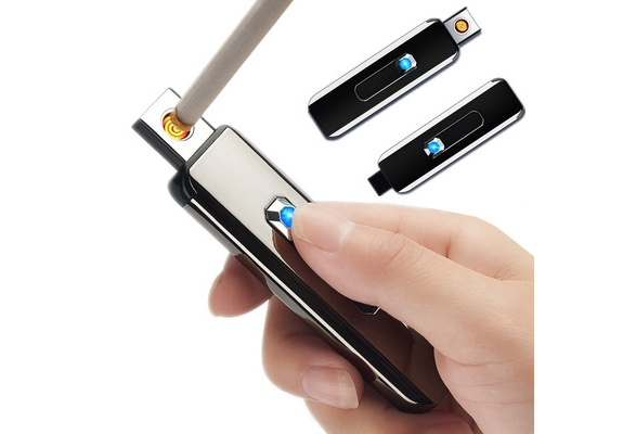Electronic Gas-Free Lighters : Slighter USB Rechargeable Electric Lighter