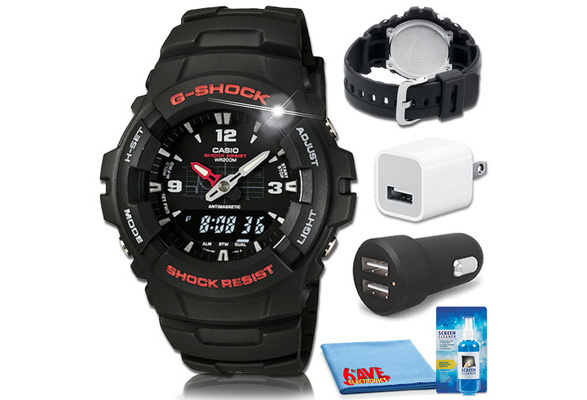 Casio G-SHOCK Watch (G100-1BV) Bundle | Wish