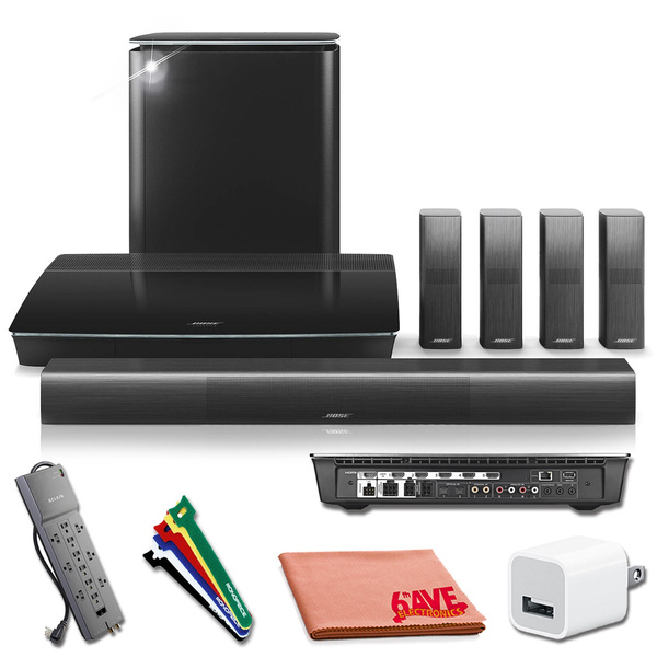 Bose Lifestyle 650 Home Entertainment System (Black) Bundle