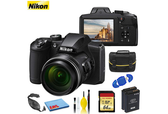 Nikon COOLPIX B600 Digital Camera (Black)(International Model) w