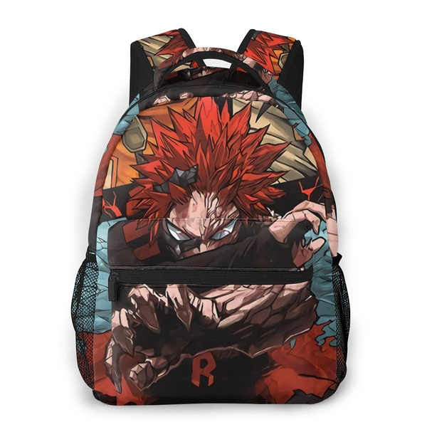 My Hero Academia Kirishima Eijiro Backpack School Backbag Casual Backpack Wish