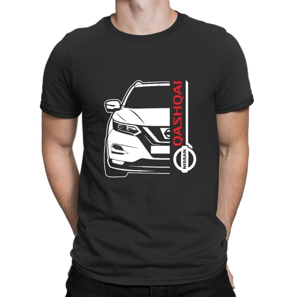 Forkortelse knude Caius Nissan Qashqai 2019 Car Auto Black T-Shirt Mens Round Neck Cotton Fashion  Cool Tops Cotton T Shirts | Wish